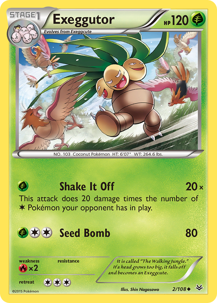 Exeggutor (2/108) [XY: Roaring Skies] | Gear Gaming Bentonville