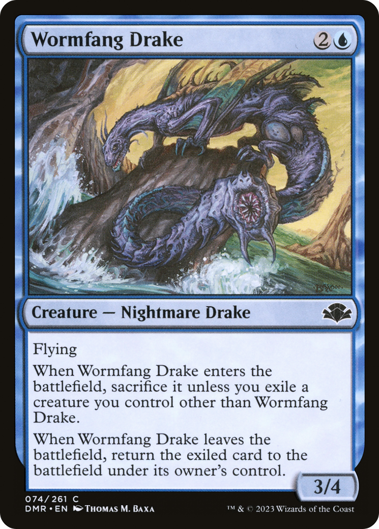 Wormfang Drake [Dominaria Remastered] | Gear Gaming Bentonville