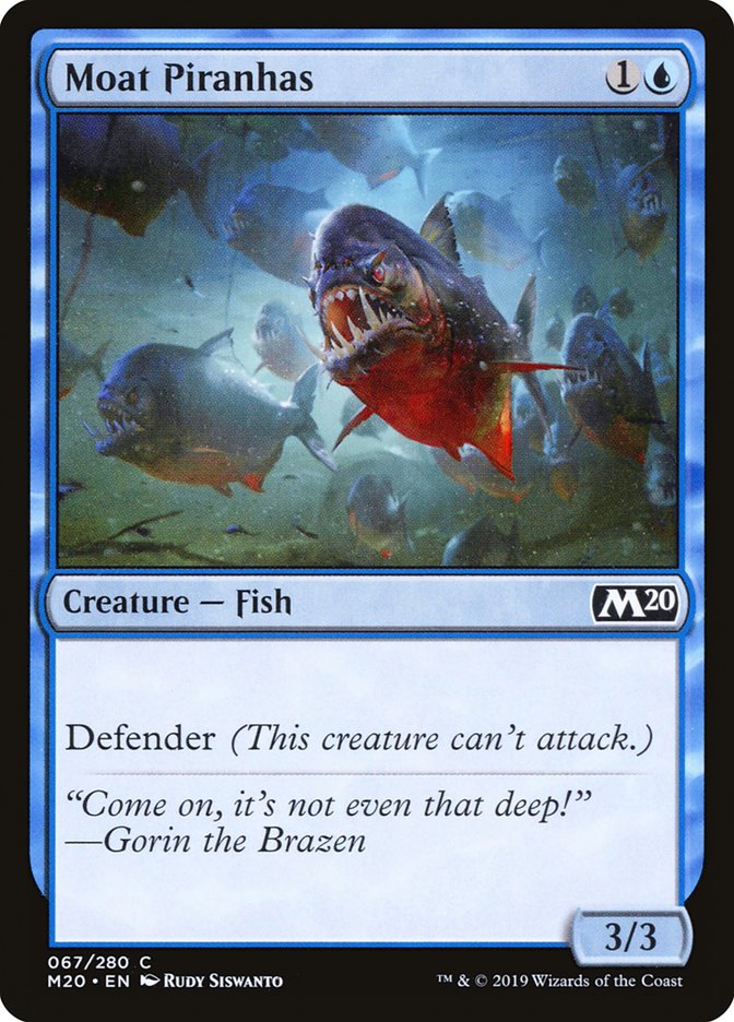 Moat Piranhas [Core Set 2020] | Gear Gaming Bentonville