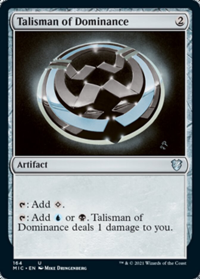 Talisman of Dominance [Innistrad: Midnight Hunt Commander] | Gear Gaming Bentonville