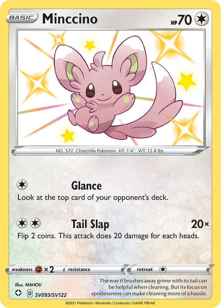 Minccino (SV093/SV122) [Sword & Shield: Shining Fates] | Gear Gaming Bentonville