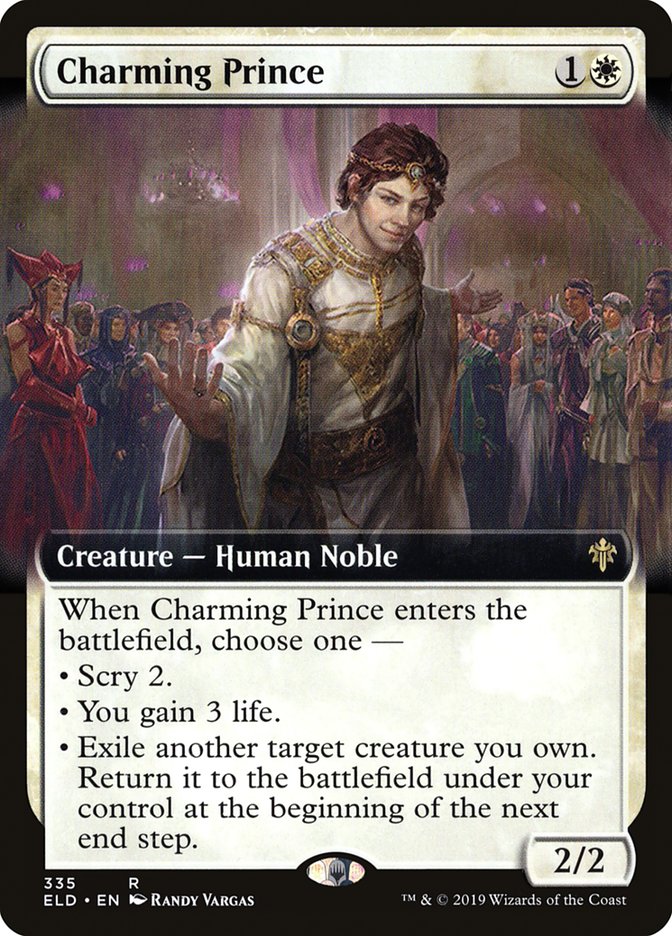 Charming Prince (Extended Art) [Throne of Eldraine] | Gear Gaming Bentonville