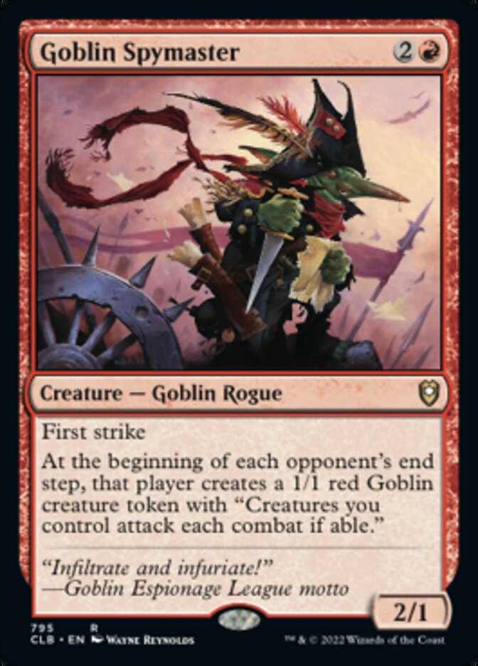 Goblin Spymaster [Commander Legends: Battle for Baldur's Gate] | Gear Gaming Bentonville