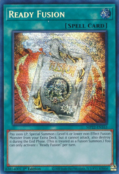 Ready Fusion [MP22-EN163] Prismatic Secret Rare | Gear Gaming Bentonville