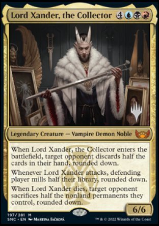 Lord Xander, the Collector (Promo Pack) [Streets of New Capenna Promos] | Gear Gaming Bentonville