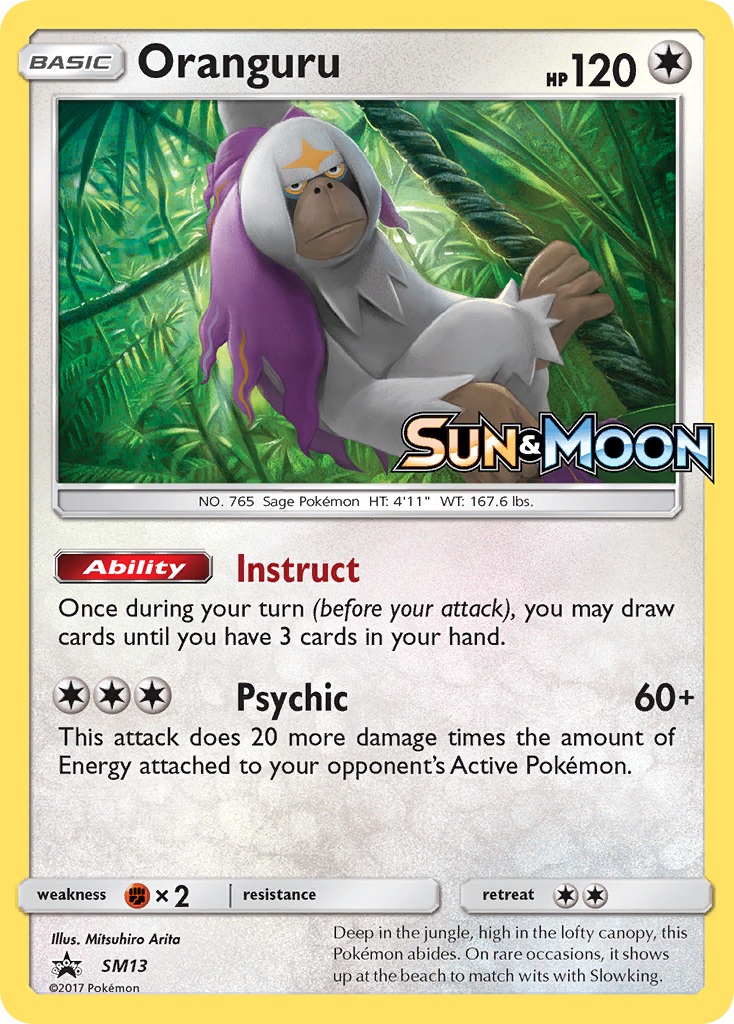 Oranguru (SM13) [Sun & Moon: Black Star Promos] | Gear Gaming Bentonville