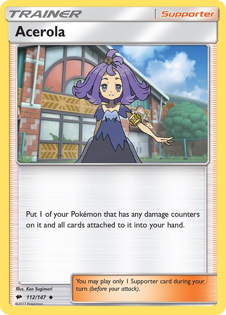 Acerola (112/147) [Sun & Moon: Burning Shadows] | Gear Gaming Bentonville