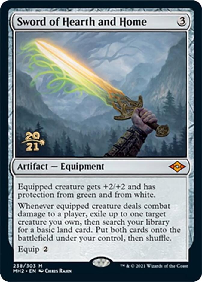 Sword of Hearth and Home [Modern Horizons 2 Prerelease Promos] | Gear Gaming Bentonville