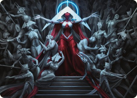 Elesh Norn, Mother of Machines Art Card [Phyrexia: All Will Be One Art Series] | Gear Gaming Bentonville