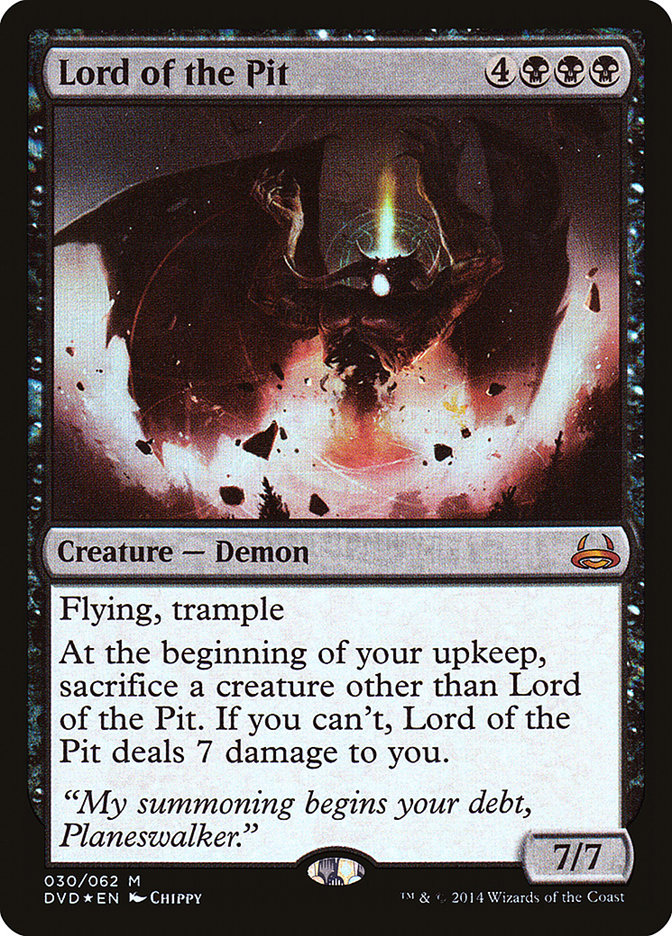 Lord of the Pit (Divine vs. Demonic) [Duel Decks Anthology] | Gear Gaming Bentonville