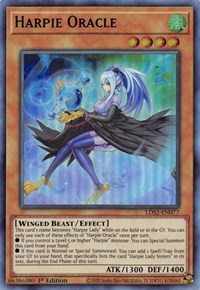 Harpie Oracle (Green) [LDS2-EN077] Ultra Rare | Gear Gaming Bentonville