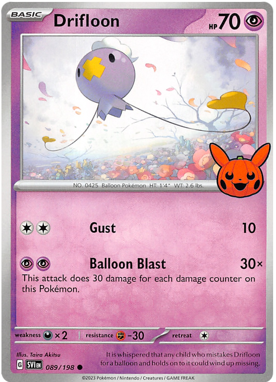 Drifloon (089/198) [Trick or Trade 2023] | Gear Gaming Bentonville