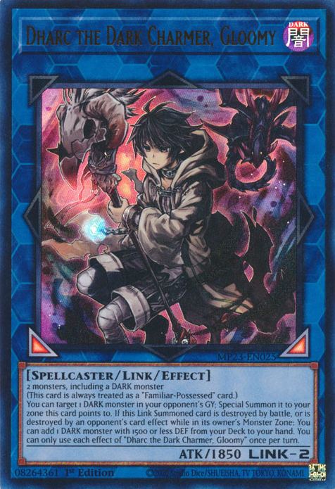 Dharc the Dark Charmer, Gloomy [MP23-EN025] Ultra Rare | Gear Gaming Bentonville