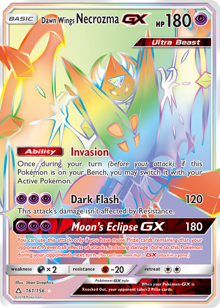 Dawn Wings Necrozma GX (161/156) [Sun & Moon: Ultra Prism] | Gear Gaming Bentonville