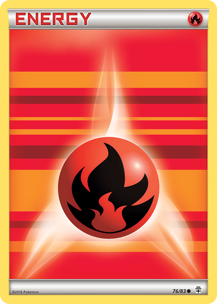 Fire Energy (76/83) [XY: Generations] | Gear Gaming Bentonville