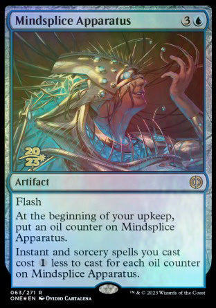 Mindsplice Apparatus [Phyrexia: All Will Be One Prerelease Promos] | Gear Gaming Bentonville