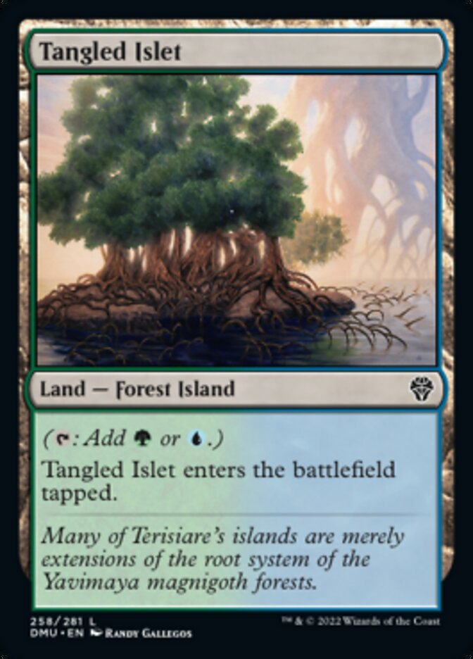 Tangled Islet [Dominaria United] | Gear Gaming Bentonville