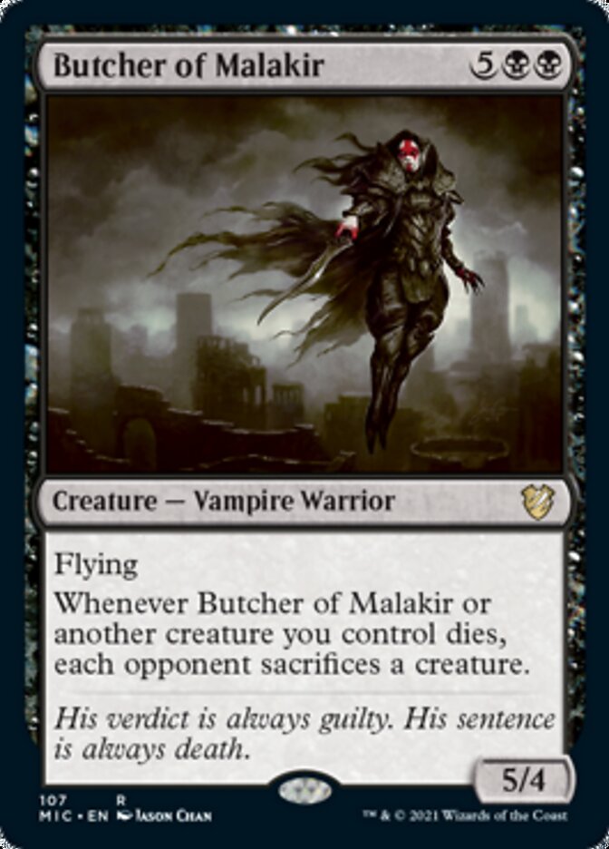 Butcher of Malakir [Innistrad: Midnight Hunt Commander] | Gear Gaming Bentonville