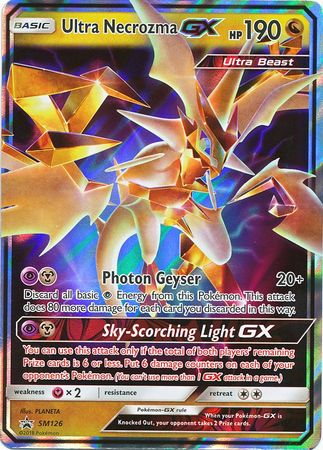 Ultra Necrozma GX (SM126) (Jumbo Card) [Sun & Moon: Black Star Promos] | Gear Gaming Bentonville