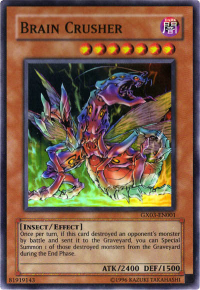 Brain Crusher [GX03-EN001] Super Rare | Gear Gaming Bentonville