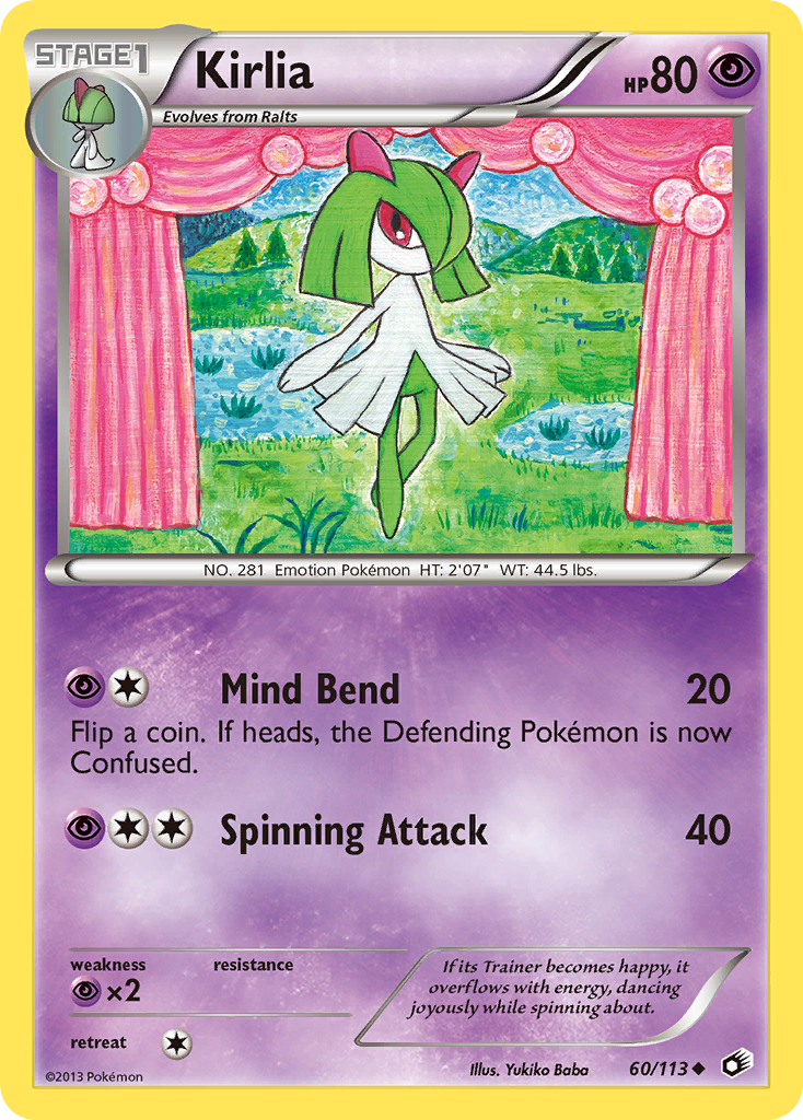 Kirlia (60/113) [Black & White: Legendary Treasures] | Gear Gaming Bentonville