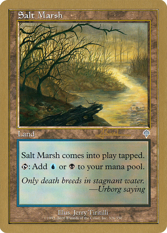 Salt Marsh (Antoine Ruel) [World Championship Decks 2001] | Gear Gaming Bentonville