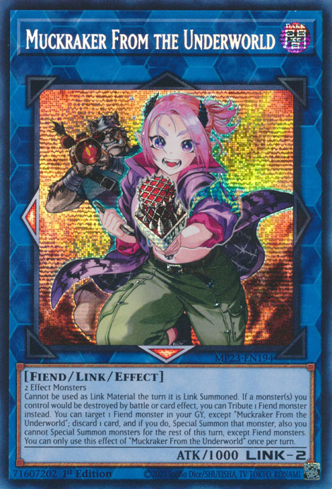 Muckraker From the Underworld [MP23-EN194] Prismatic Secret Rare | Gear Gaming Bentonville