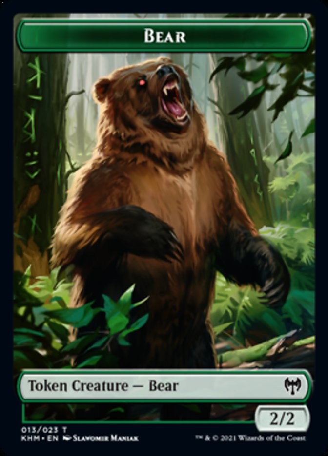 Bear Token [Kaldheim] | Gear Gaming Bentonville