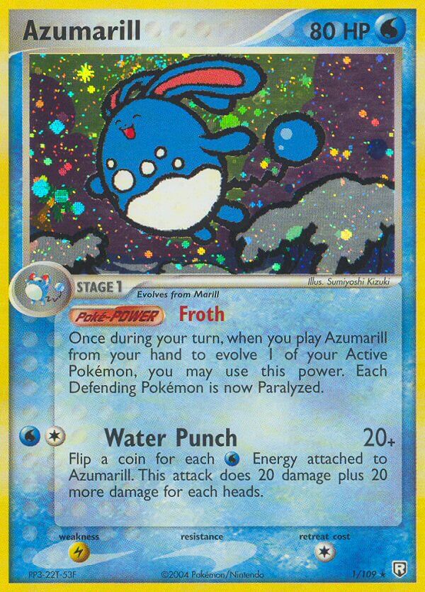 Azumarill (1/109) (Theme Deck Exclusive) [EX: Team Rocket Returns] | Gear Gaming Bentonville