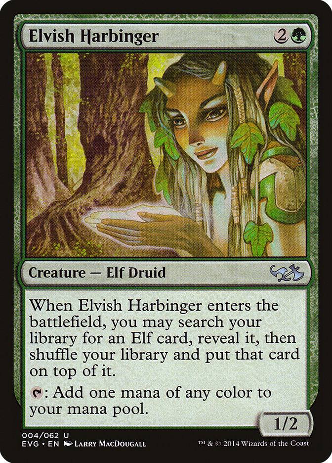 Elvish Harbinger (Elves vs. Goblins) [Duel Decks Anthology] | Gear Gaming Bentonville