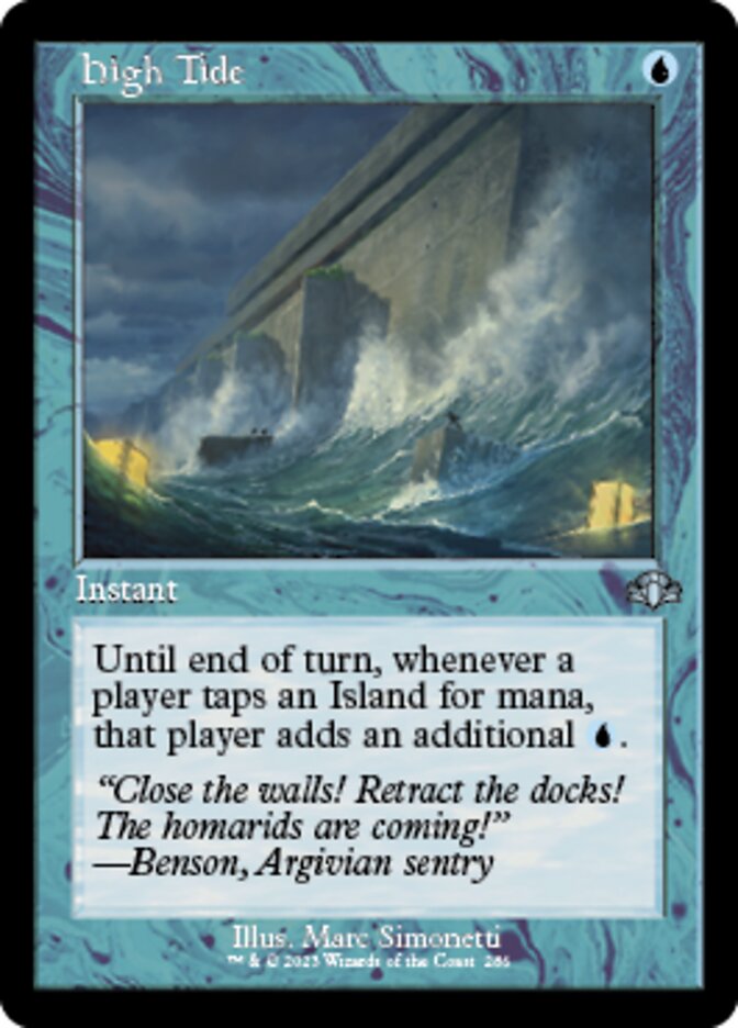 High Tide (Retro) [Dominaria Remastered] | Gear Gaming Bentonville