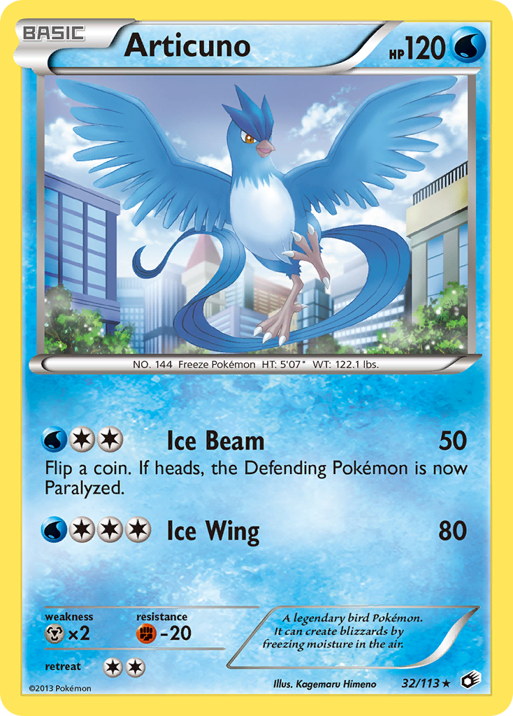 Articuno (32/113) [Black & White: Legendary Treasures] | Gear Gaming Bentonville