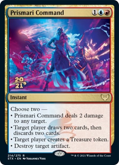 Prismari Command [Strixhaven: School of Mages Prerelease Promos] | Gear Gaming Bentonville
