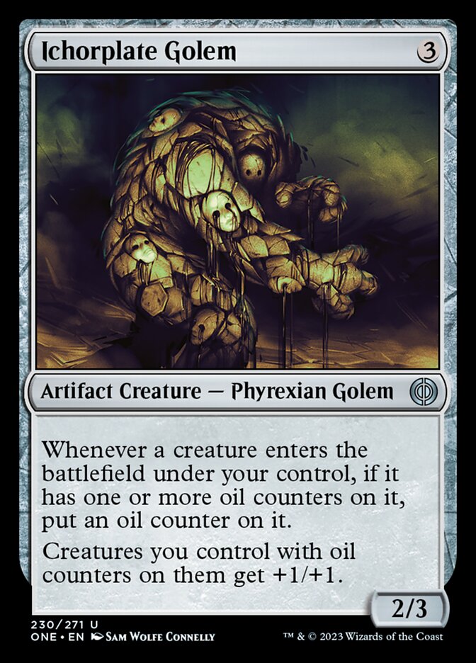 Ichorplate Golem [Phyrexia: All Will Be One] | Gear Gaming Bentonville