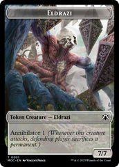 Eldrazi // Angel (4) Double-Sided Token [March of the Machine Commander Tokens] | Gear Gaming Bentonville