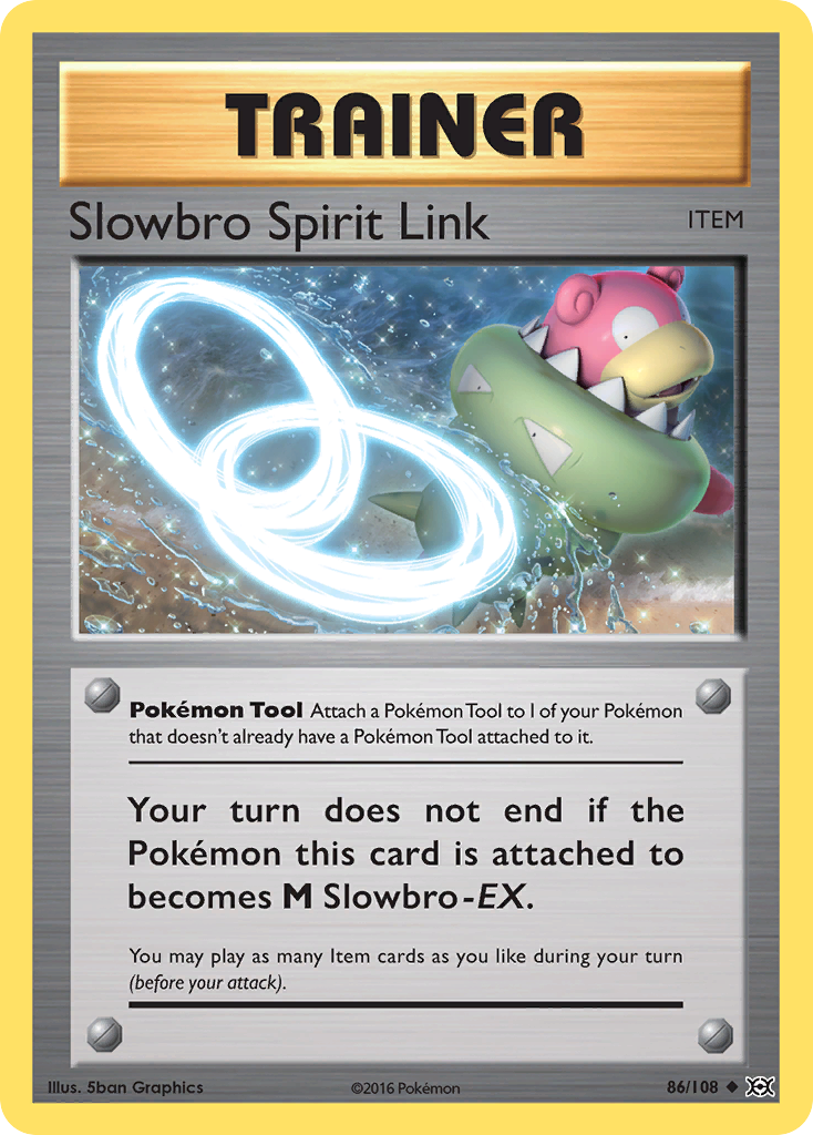 Slowbro Spirit Link (86/108) [XY: Evolutions] | Gear Gaming Bentonville