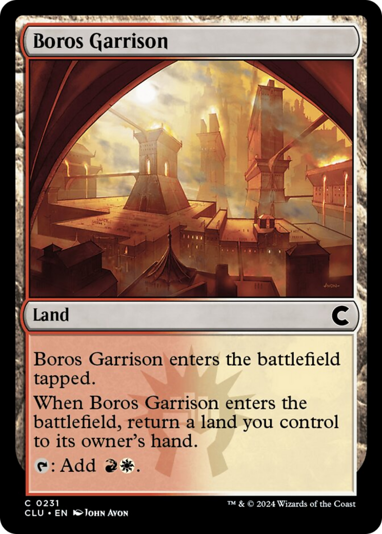 Boros Garrison [Ravnica: Clue Edition] | Gear Gaming Bentonville