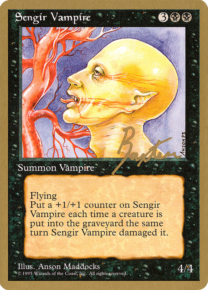 Sengir Vampire (George Baxter) [Pro Tour Collector Set] | Gear Gaming Bentonville