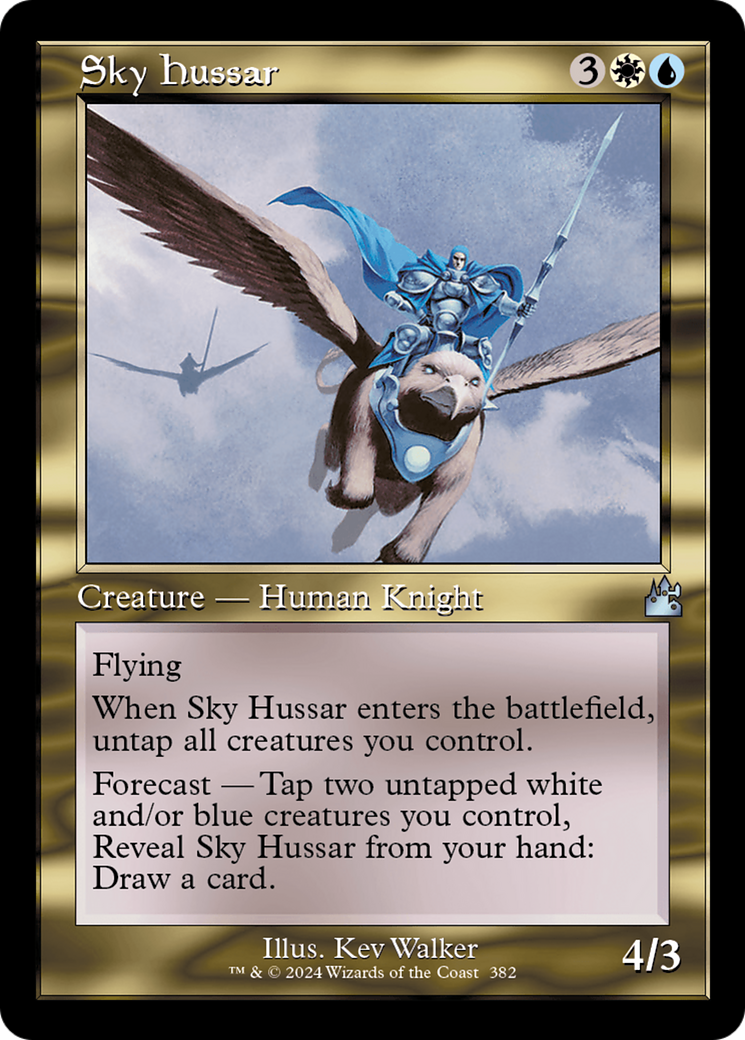 Sky Hussar (Retro Frame) [Ravnica Remastered] | Gear Gaming Bentonville