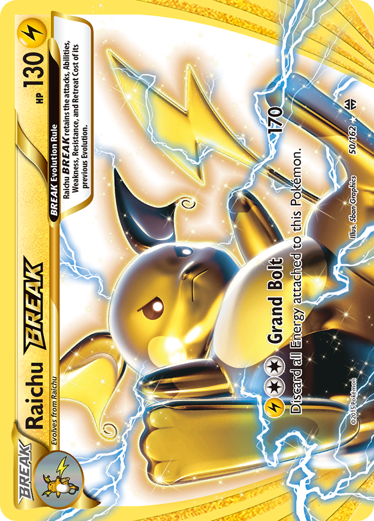 Raichu BREAK (50/162) [XY: BREAKthrough] | Gear Gaming Bentonville