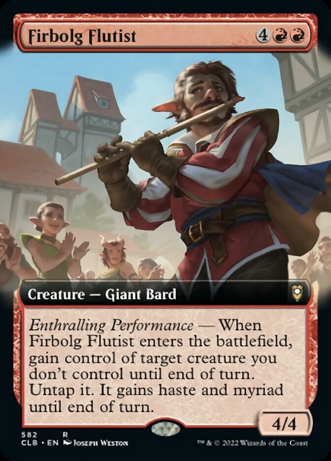 Firbolg Flutist (Extended Art) [Commander Legends: Battle for Baldur's Gate] | Gear Gaming Bentonville