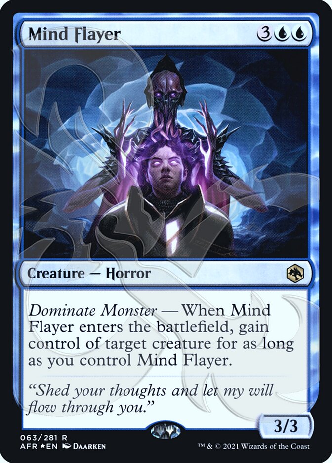 Mind Flayer (Ampersand Promo) [Dungeons & Dragons: Adventures in the Forgotten Realms Promos] | Gear Gaming Bentonville