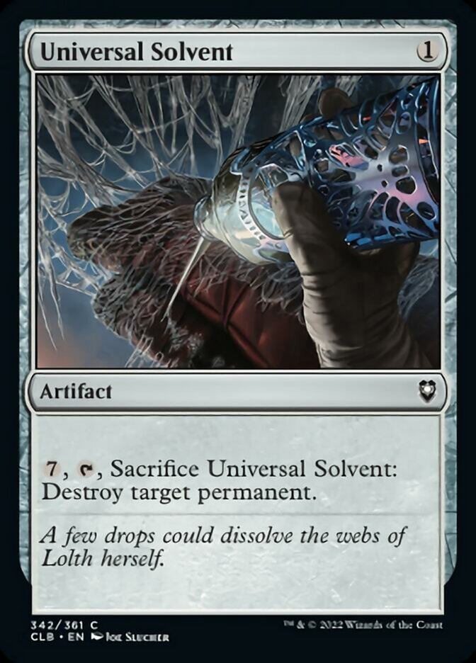 Universal Solvent [Commander Legends: Battle for Baldur's Gate] | Gear Gaming Bentonville