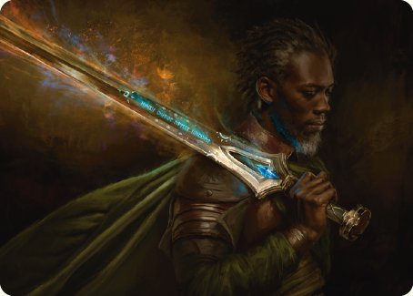 Anduril, Flame of the West Art Card [The Lord of the Rings: Tales of Middle-earth Art Series] | Gear Gaming Bentonville