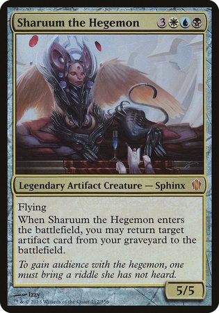 Sharuum the Hegemon (Commander 2013) [Oversize Cards] | Gear Gaming Bentonville