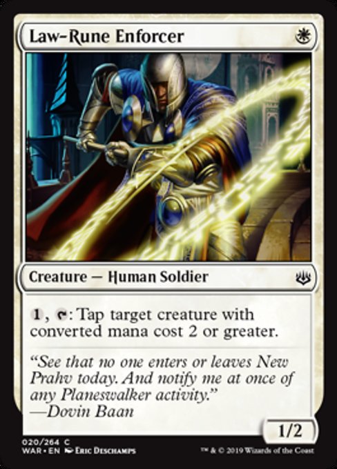 Law-Rune Enforcer [War of the Spark] | Gear Gaming Bentonville