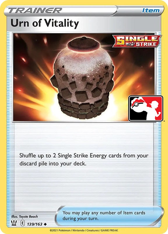 Urn of Vitality (139/163) [Prize Pack Series One] | Gear Gaming Bentonville