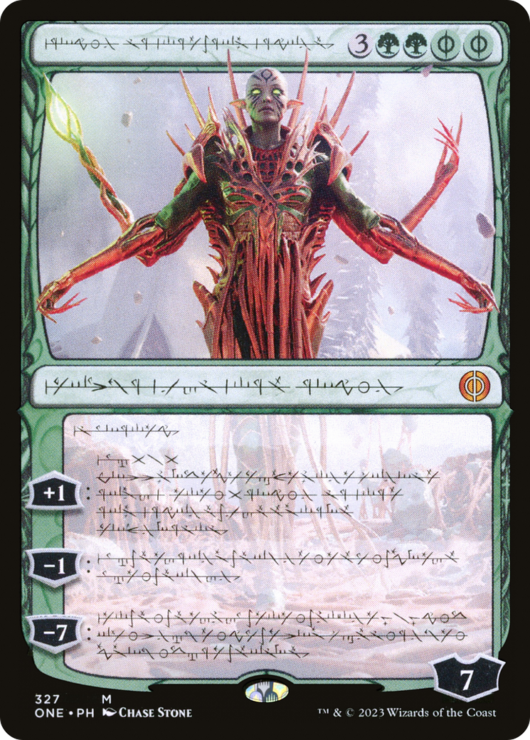 Nissa, Ascended Animist (Phyrexian) [Phyrexia: All Will Be One] | Gear Gaming Bentonville