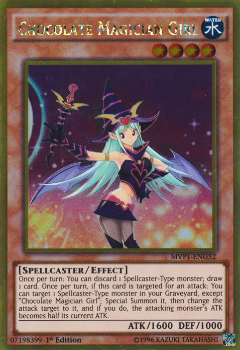 Chocolate Magician Girl [MVP1-ENG52] Gold Rare | Gear Gaming Bentonville