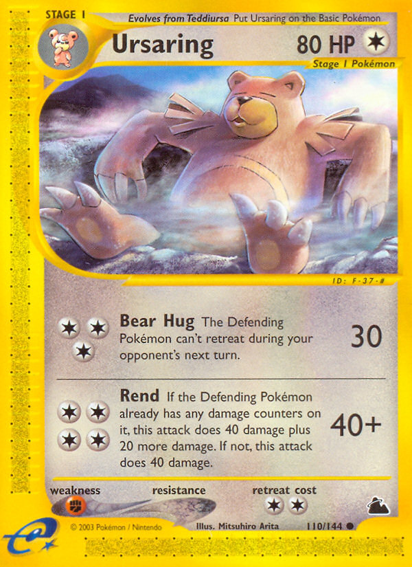 Ursaring (110/144) [Skyridge] | Gear Gaming Bentonville